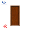 teak wood fire doors fireproof interior door UL listed for hotel